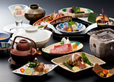 松茸土瓶蒸しと炭火焼に黒毛和牛しゃぶしゃぶ付き！秋のお得プラン